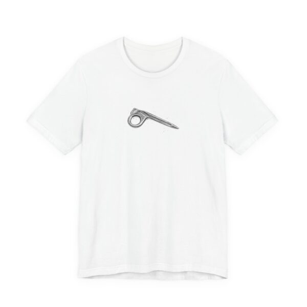 Vintage Rock Climbing Piton Tee | Unisex, Gritty Line Art - Image 2