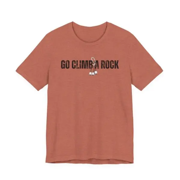 Go Climb A Rock - Adventure Tee - Image 5