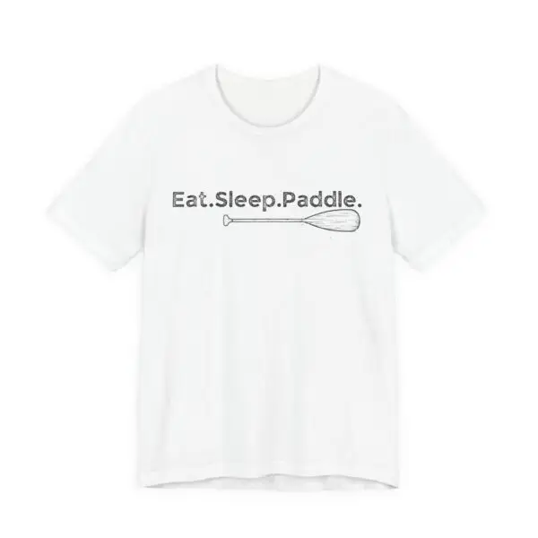 Eat Sleep Paddle T-Shirt | Kayaking & Canoeing - Image 2
