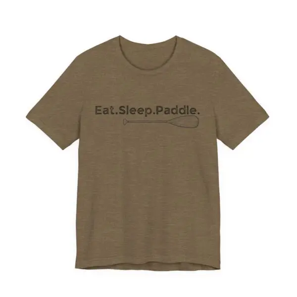 Eat Sleep Paddle T-Shirt | Kayaking & Canoeing - Image 5