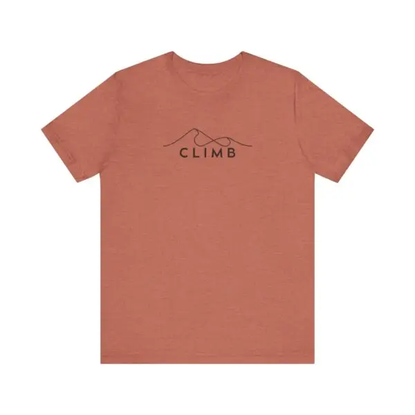 CLIMB Mountain Range Tee | Adventure T-Shirt - Image 13