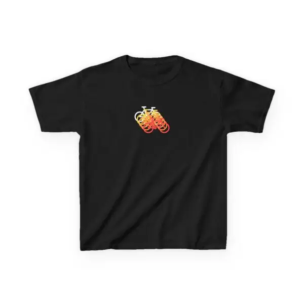 Kids' Gradient Bikes Tee - Cool & Comfy Cotton Shirt