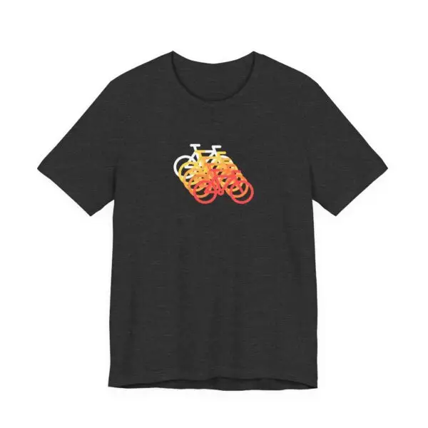 Gradient Bicycle Tee - Minimalist Cycling Design - Image 11