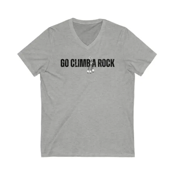Go Climb A Rock V-Neck Tee | Adventure Shirt