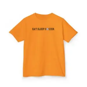 Eat Sleep Soccer Youth Tee - Kids Comfortable Cotton