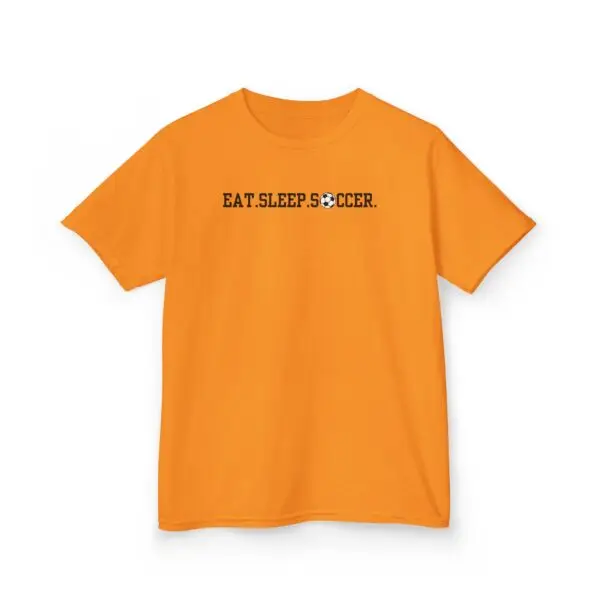 Eat Sleep Soccer Youth Tee - Kids Comfortable Cotton