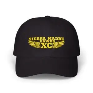 Sierra Madre XC Classic Dad Cap - Stylish Sports Hat, Adjustable Cap, Gift for Runners, Casual Everyday Wear, Team Spirit Gear - SMMS-XC