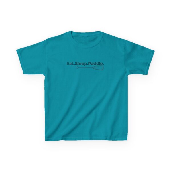 Eat Sleep Paddle Kids Tee - Kayak Canoe Shirt - Image 6