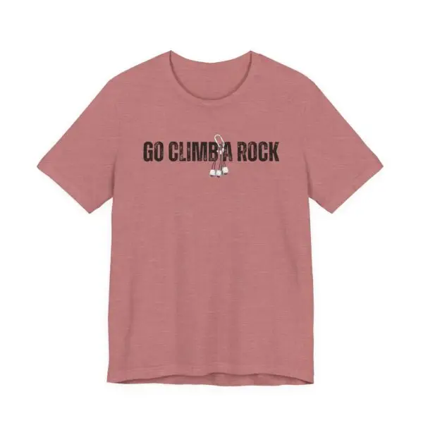 Go Climb A Rock - Adventure Tee - Image 4