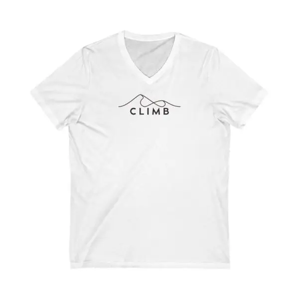 CLIMB Mountain Range V-Neck Tee - Adventure Ready - Image 3