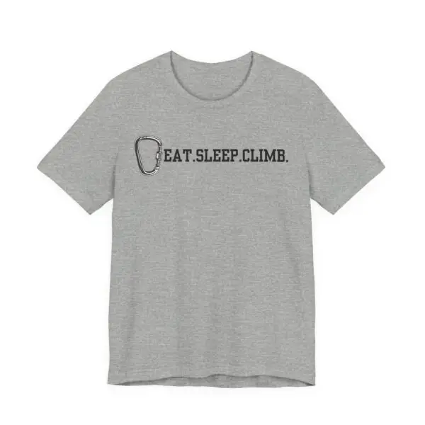 Eat Sleep Climb Tee | Climbing T-Shirt - Image 4