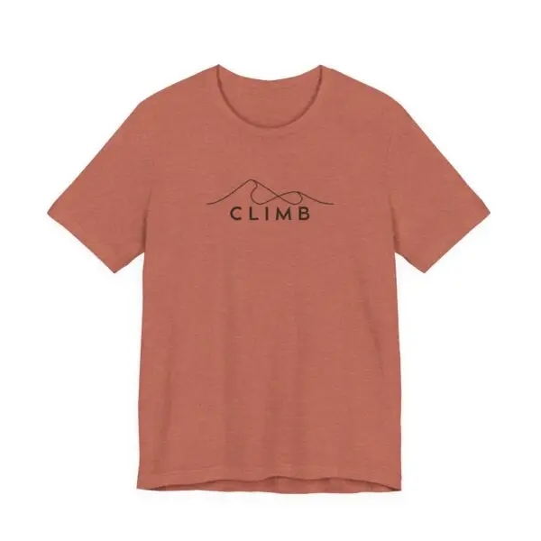 CLIMB Mountain Range Tee | Adventure T-Shirt - Image 15