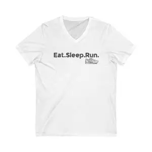 Eat Sleep Run Tee - Minimalist Running Shirt