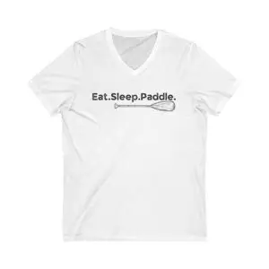 Eat. Sleep. Paddle. V-Neck Tee