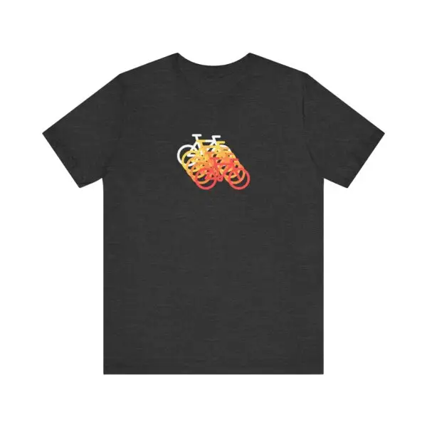 Gradient Bicycle Tee - Minimalist Cycling Design - Image 9