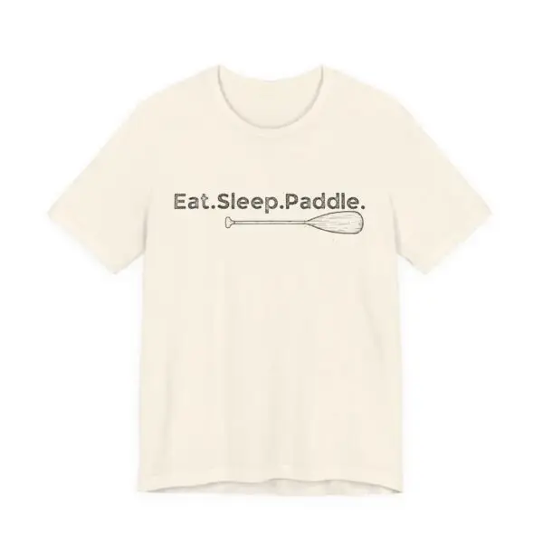 Eat Sleep Paddle T-Shirt | Kayaking & Canoeing - Image 4