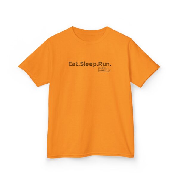 Eat. Sleep. Run. Kids Tee - Youth Running Shirt - Image 6