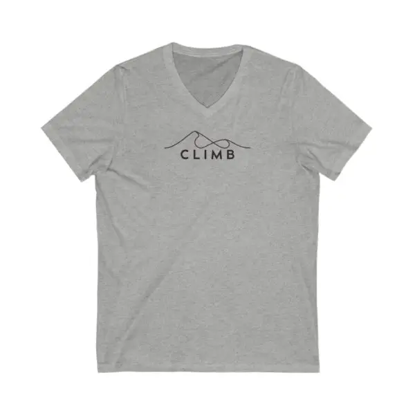 CLIMB Mountain Range V-Neck Tee - Adventure Ready - Image 5