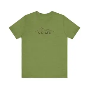 CLIMB Mountain Range Tee | Adventure T-Shirt