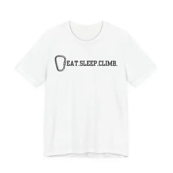 Eat Sleep Climb Tee | Climbing T-Shirt - Image 2