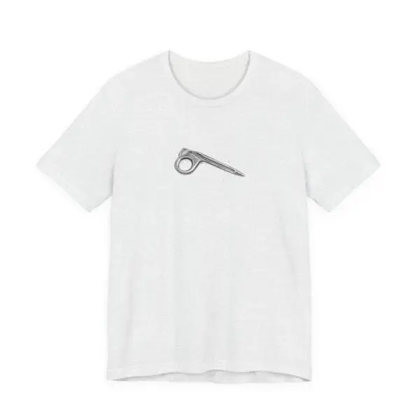 Vintage Rock Climbing Piton Tee | Unisex, Gritty Line Art - Image 3
