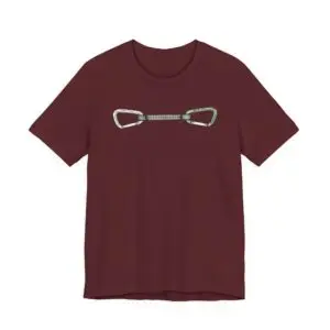 Climbing Carabiners Tee - Adventure Ready