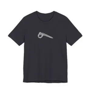 Vintage Rock Climbing Piton Tee | Unisex, Gritty Line Art