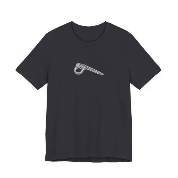 Vintage Rock Climbing Piton Tee | Unisex, Gritty Line Art
