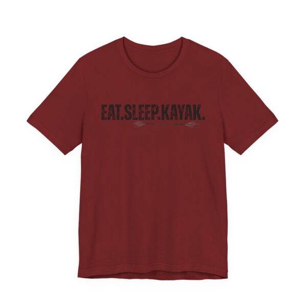 Eat Sleep Kayak Tee | Kayaking Lover Gift - Image 9