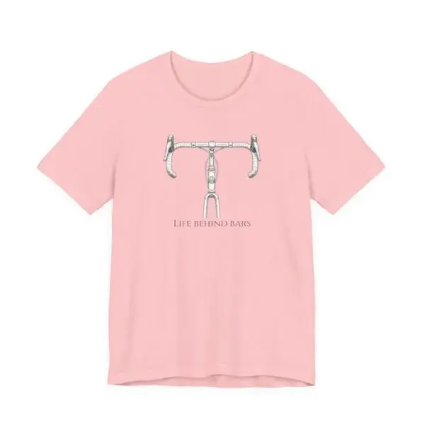 Life Behind Bars Tee: Classic Bike Illustration - Image 5