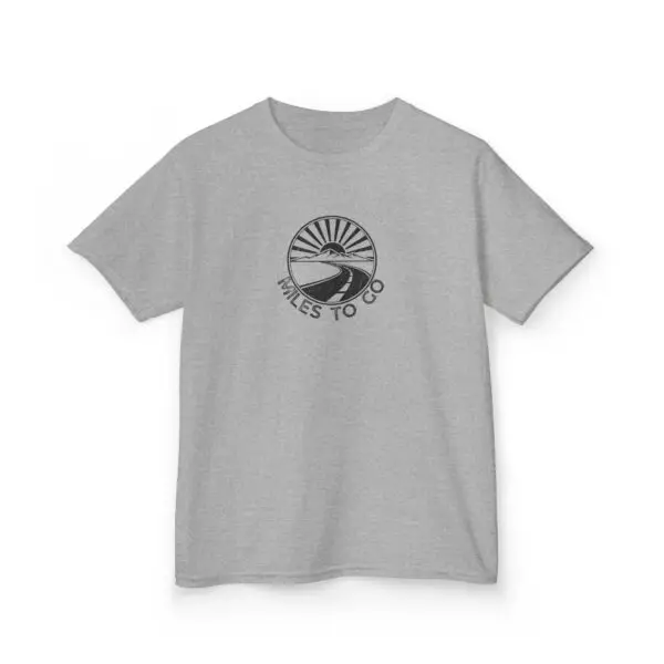 Miles To Go Kids Tee - Adventure Awaits! - Image 2